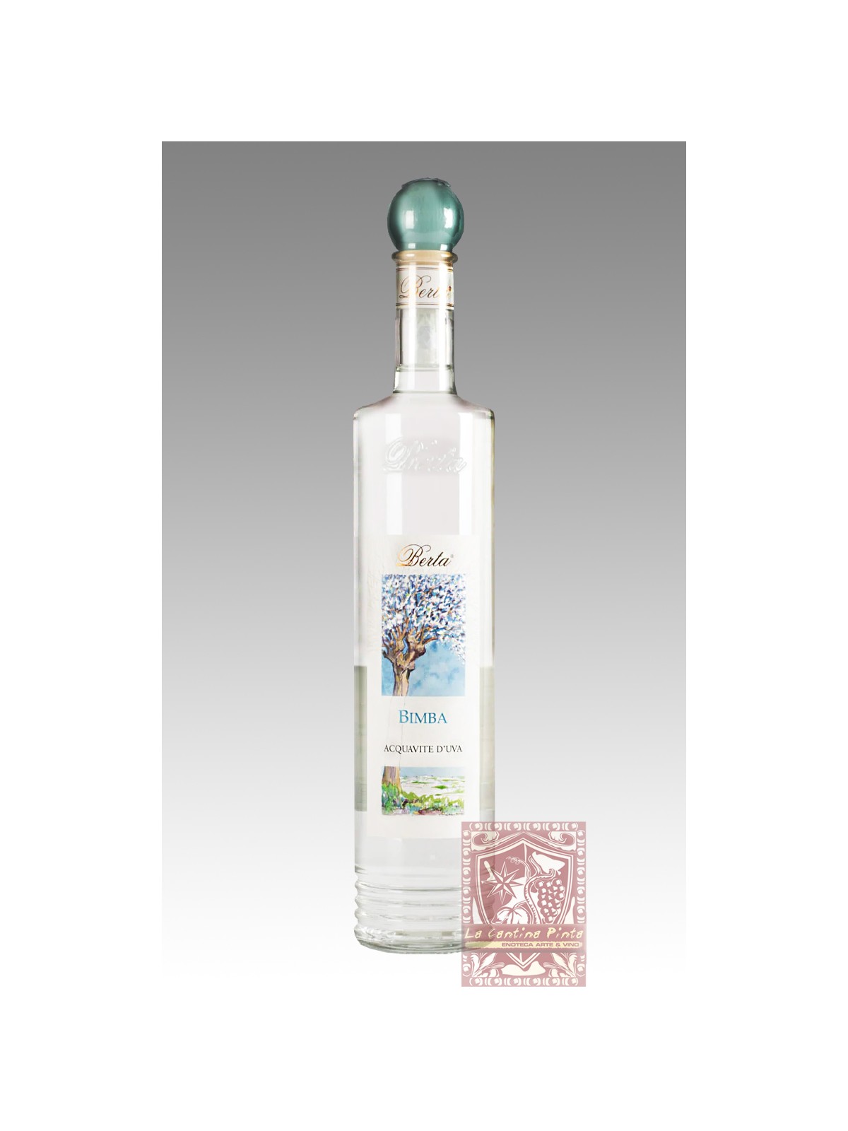 BIMBA GRAPPA BIANCA DISTILLERIE BERTA MAGNUM 1,5 LT