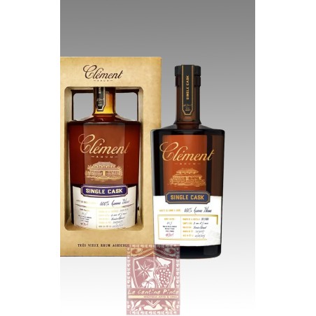 TRES VIEUX RHUM  AGRICOLE CANNE BLEUE SINGLE CASK  MARTINIQUE - CLEMENT , RUM DELLE ANTILLE FRANCESI