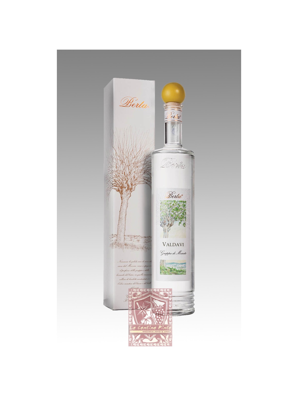 VALDAVI PRIMANEVE GRAPPA GIOVANE DI MOSCATO - DISTILLERIE BERTA