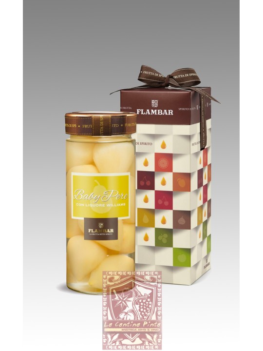 VASO GOLOSO PERE WILLIAMS CON LQUORE 640 g. - MAZZETTI D'ALTAVILLA