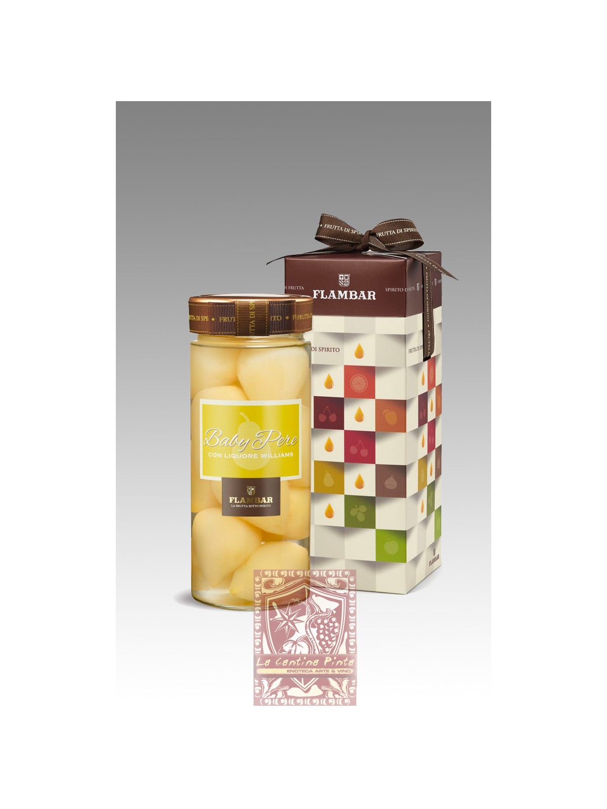 VASO GOLOSO PERE WILLIAMS CON LQUORE 640 g. - MAZZETTI D'ALTAVILLA