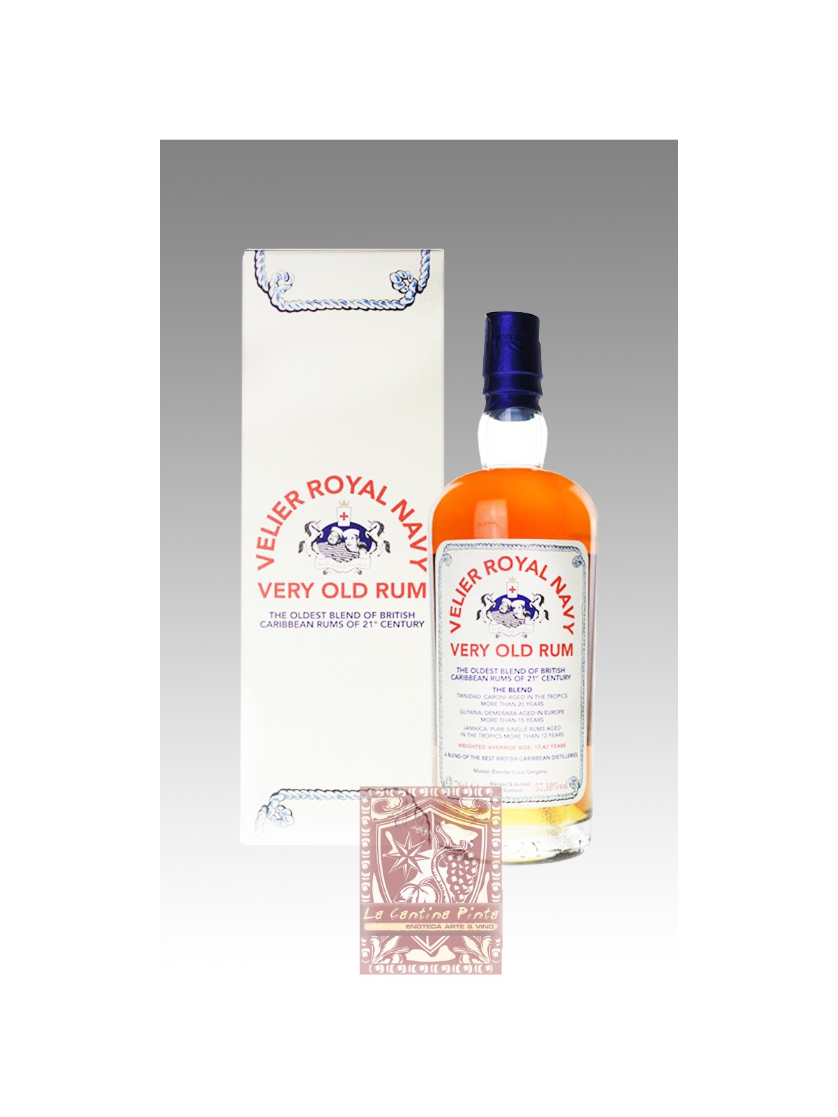 VELIER ROYAL NAVY VERY OLD RUM