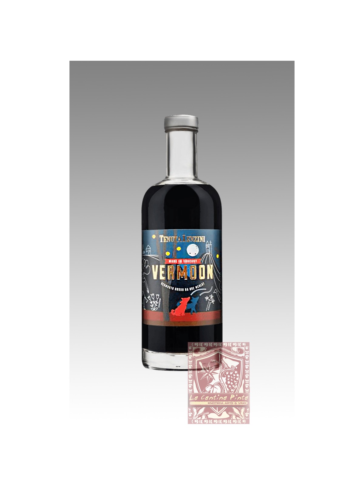 VERMOON VERMOUTH DA UVE ROSSE MERLOT - TENUTA LENZINI