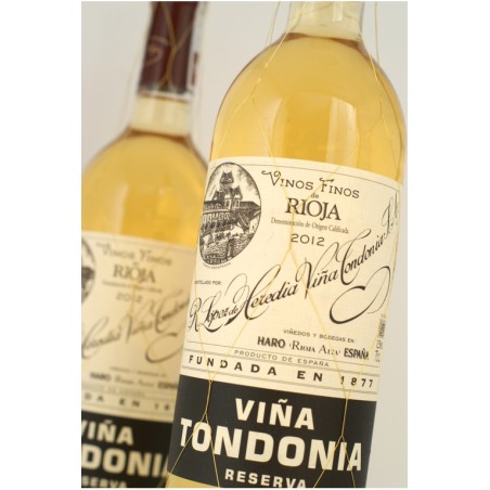VINA TONDONIA  RESERVA BLANCO 2012 - LOPEZ DE HEREDIA