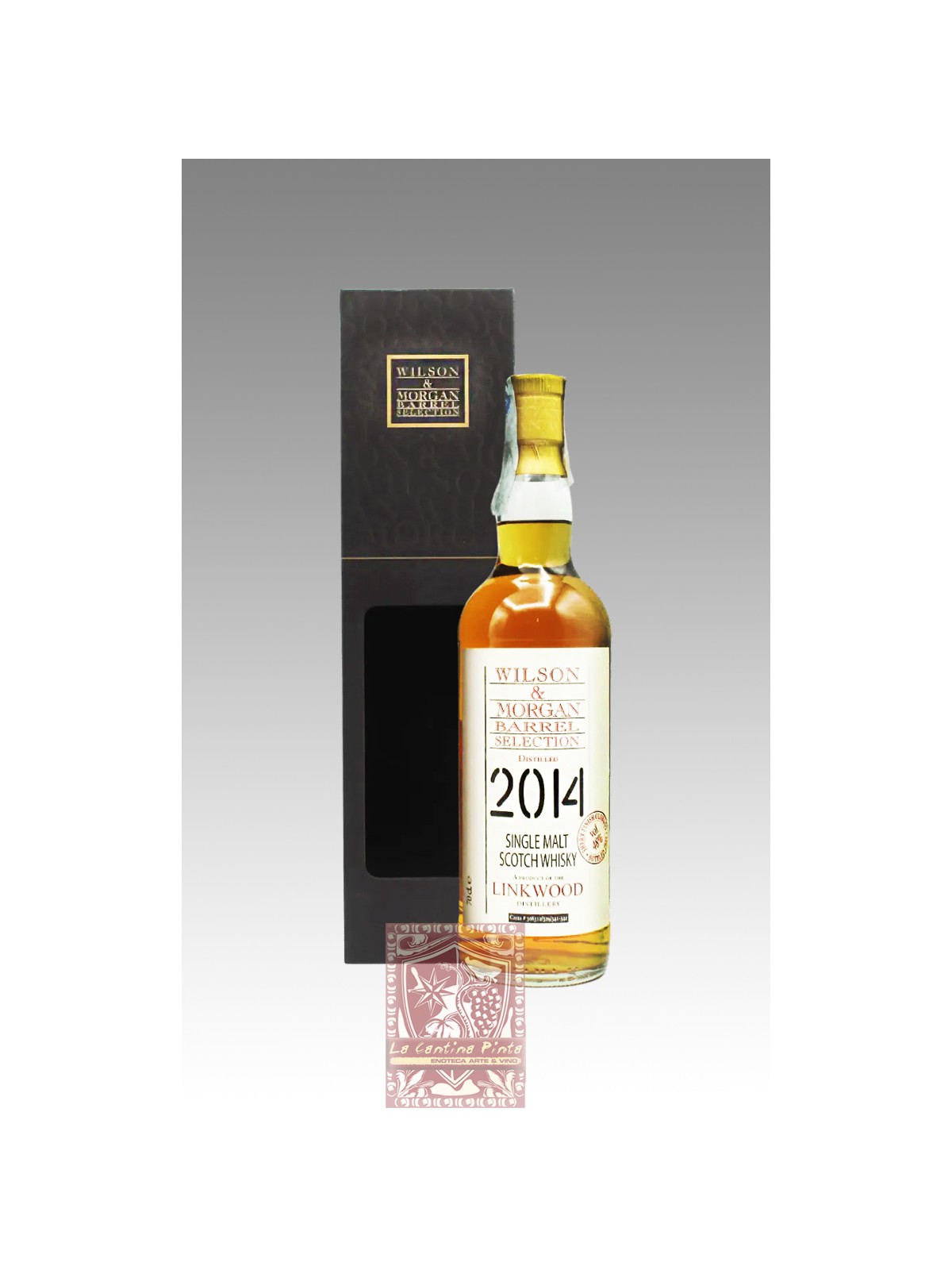 WHISKY  BARREL SELECTION WILSON & MORGAN CAOL ILA  2014 BOURBON FINISH