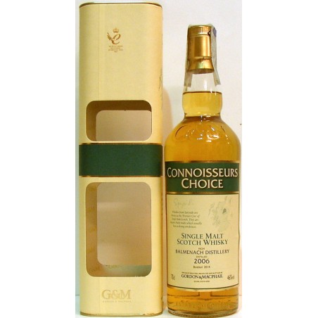 WHISKY BALMENACH 2006 SINGLE MALT 8 Y.O.C0NNOISSEURS CHOICE - GORDON & MACPHAIL