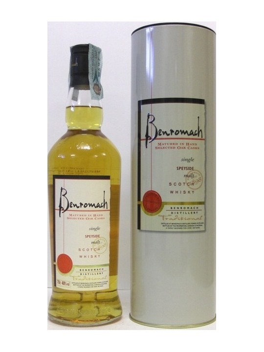 WHISKY BENROMACH TRADITIONAL SINGLE SPEYSIDE MALT