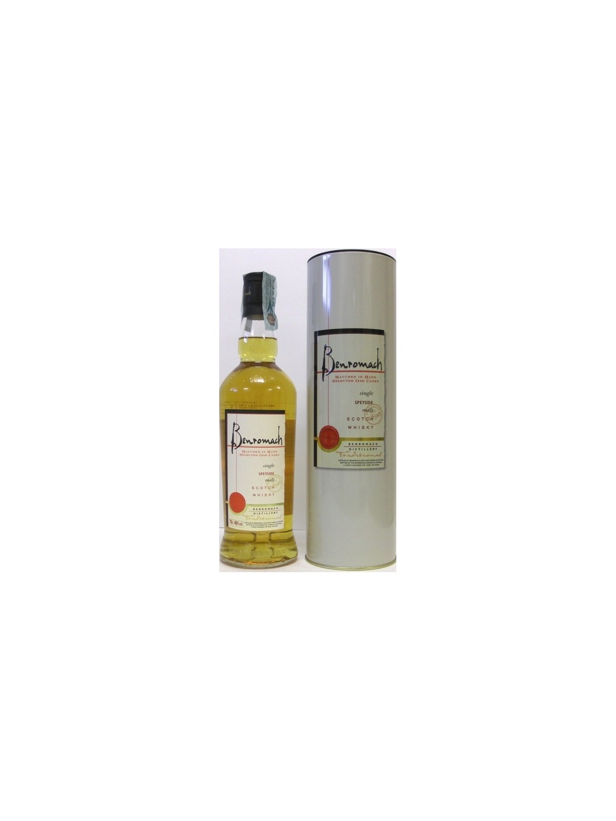 WHISKY BENROMACH TRADITIONAL SINGLE SPEYSIDE MALT