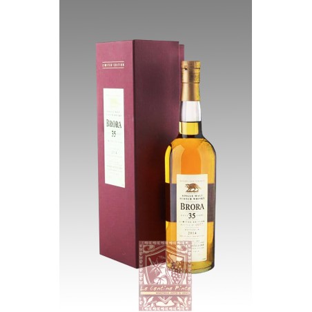 BRORA SINGLE MALT NATURAL CASK STRENGTH 35 YO 2014 LIMITED EDITION