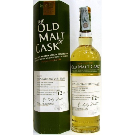 WHISKY BUNNAHABHAIN 12 Y.O.  THE OLD MALT CASK