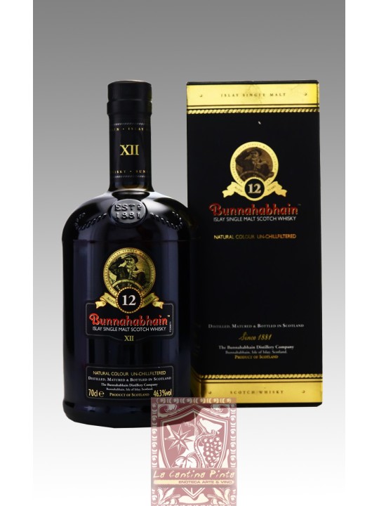 WHISKY BUNNAHABHAIN 12 Y.O. XII RELEASE, ISLAY SINGLE MALT SCOTCH WHISKY