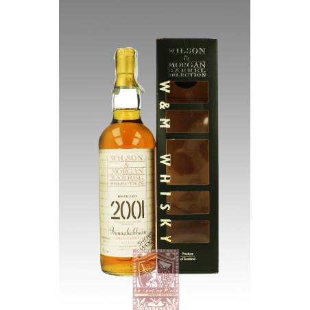 WHISKY BUNNAHABHAIN 2001 WILSON & MORGAN BARREL SELECTION SHERRY WOOD