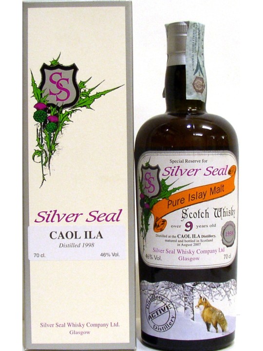 WHISKY CAOL ILA 1998 SINGLE BARREL  PURE ISLAY MALT - SILVER SEAL