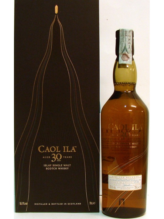WHISKY CAOL ILA 30 YO 1983/2014 LIMITED RELEASE ISLAY SINGLE MALT NATURAL CASK STRENGTH