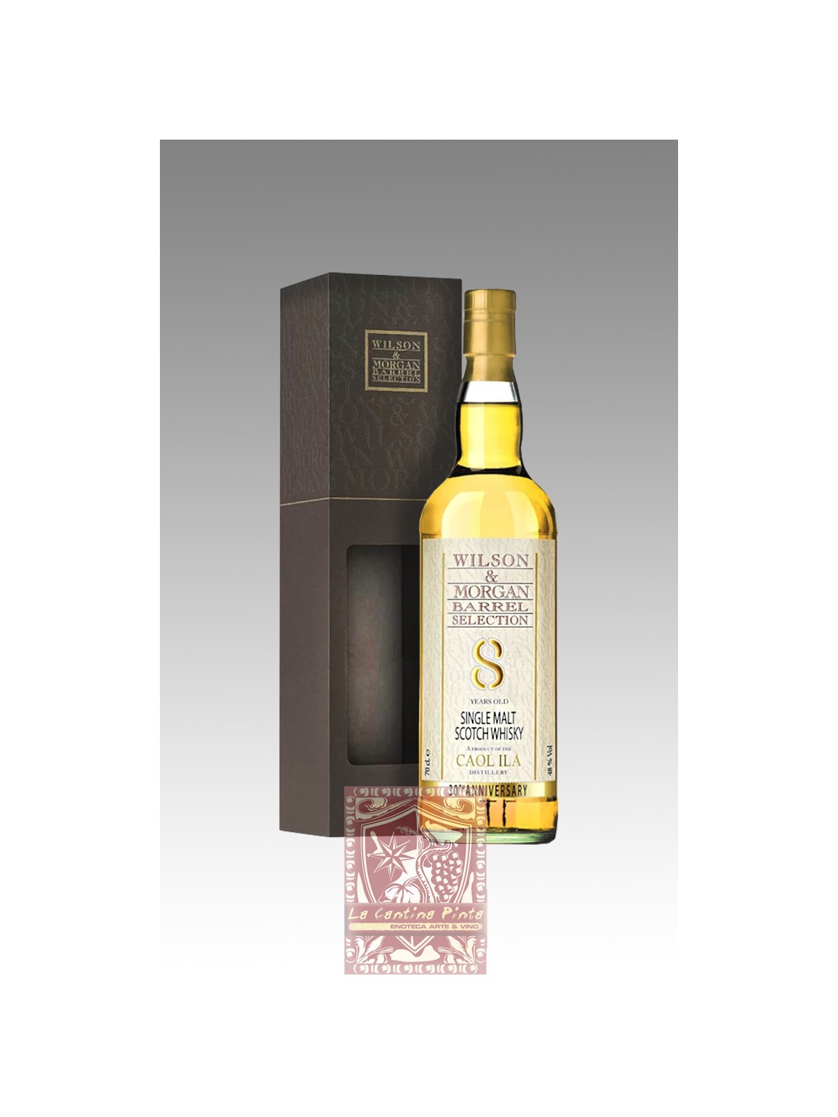 WHISKY CAOL ILA 8YO 2014 WILSON & MORGAN BARREL SELECTION 30TH ANNIVERSARY