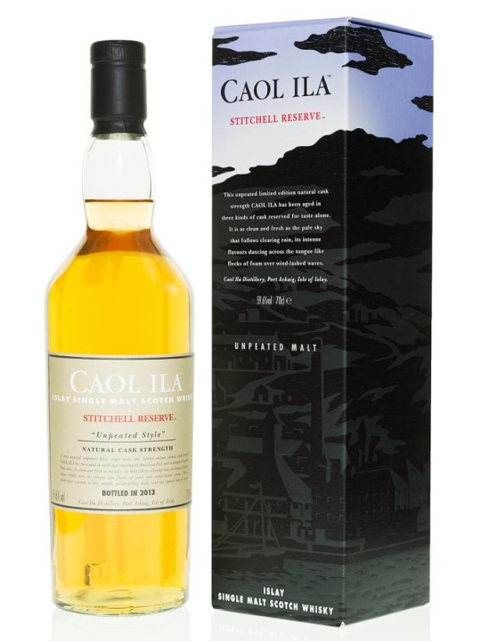 WHISKY CAOL ILA ISLAY SINGLE MALT STITCHELL RESERVE UNPEATED  STYLE