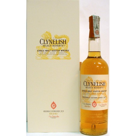 WHISKY CLYNELISH SELECT RESERVE  NATURAL CASK STRENGTH DIAGEO SPECIAL RELEASE 2014