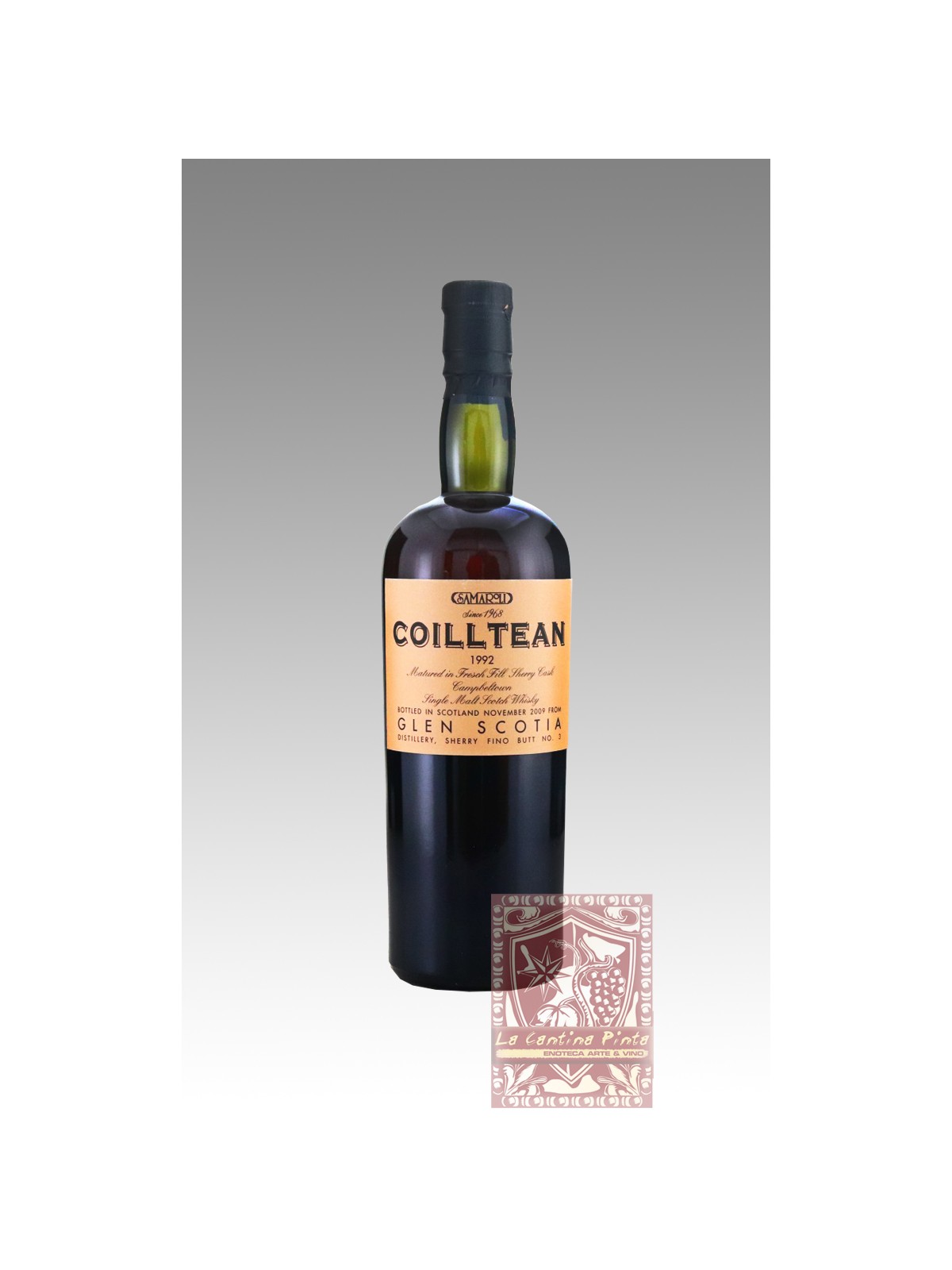 SINGLE MALT SCOTCH WHISKY COILLTEAN GLEN SCOTIA 1992/2009 - SAMAROLI