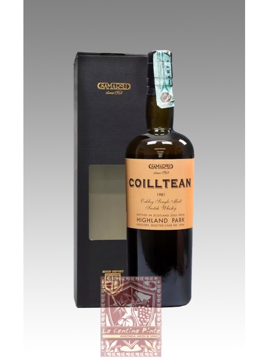 ORKLEY SINGLE MALT SCOTCH WHISKY COILLTEAN HIGHLAND PARK 1981/ 2006 HIGHLAND PARK CASK N° 6086 -  SAMAROLI