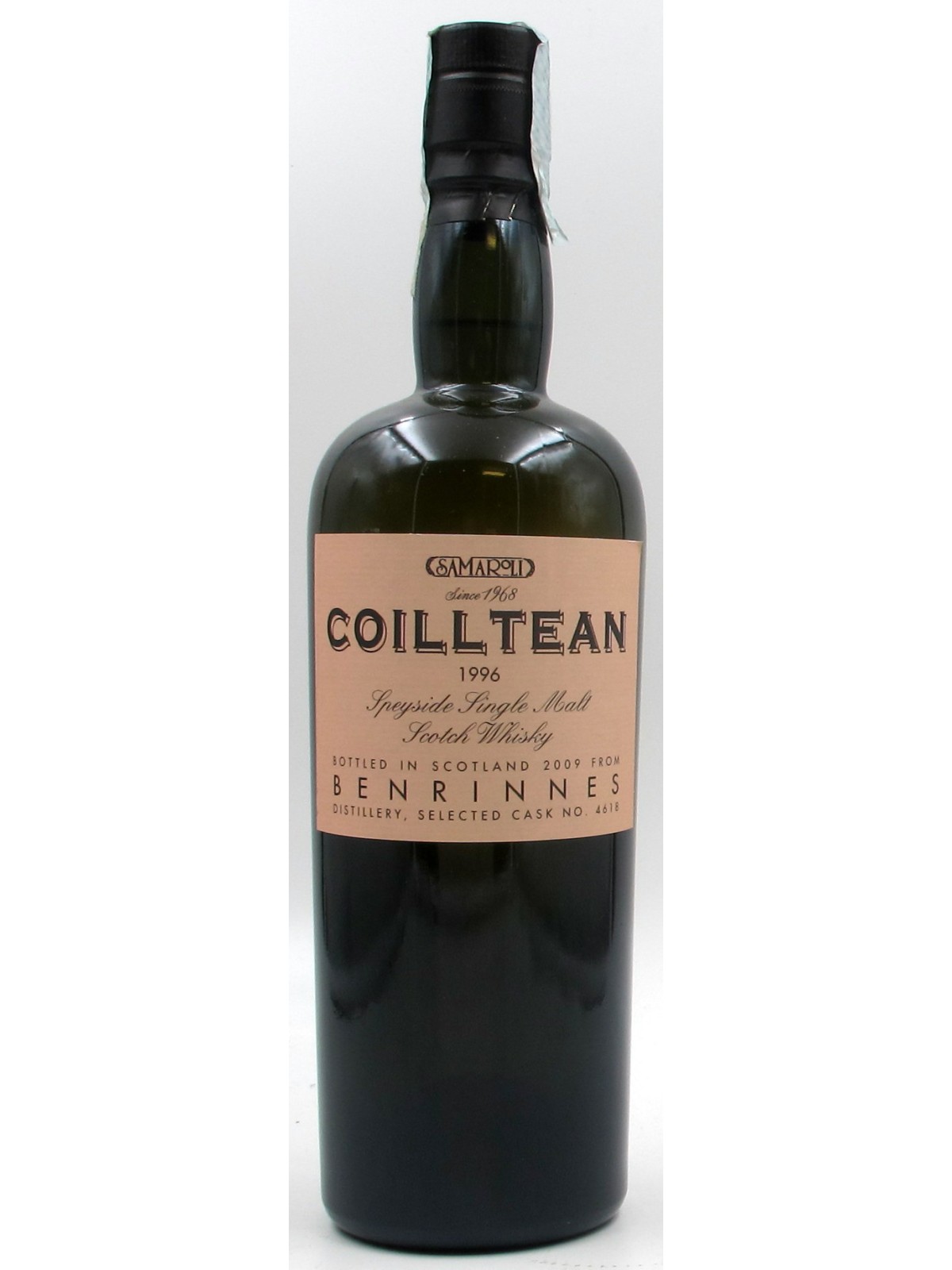 WHISKY COLILTEAN BERINNES 1996 SPEYSIDE SINGLE MALT - SAMAROLI