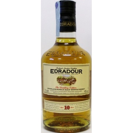 WHISKY EDRADOUR 10 Y.O. HIGHLAND SINGLE MALT WHISKY