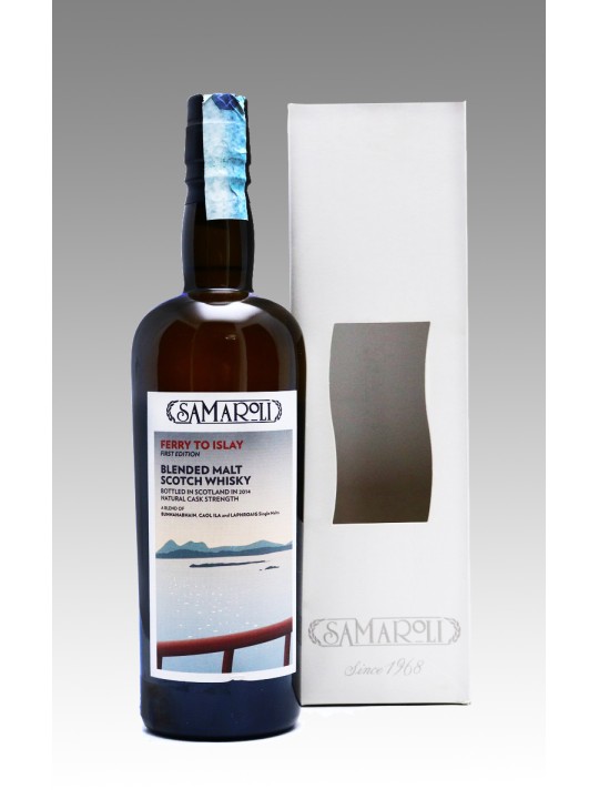 BLENDED MALT SCOTCH WHISKY FERRY TO ISLAY  FIRST EDITION 2014  70 CL - SAMAROLI