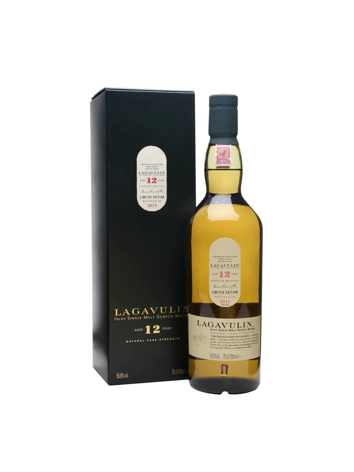 WHISKY LAGAVULIN ISLAY SINGLE MALT AGED 12 YEARS NATURAL CASK STRAIGHT - 15th DIAGEO SPECIAL RELEASE 2015
