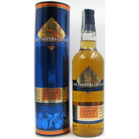 WHISKY LAPHROAIG 2005 SINGLE MALT 9 Y.O.  THE COOPERS CHOICE
