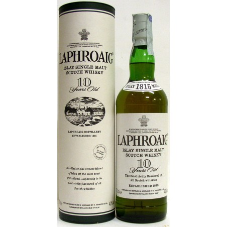 WHISKY LAPHROAIG ISLAY SINGLE MALT 10 Y.O.