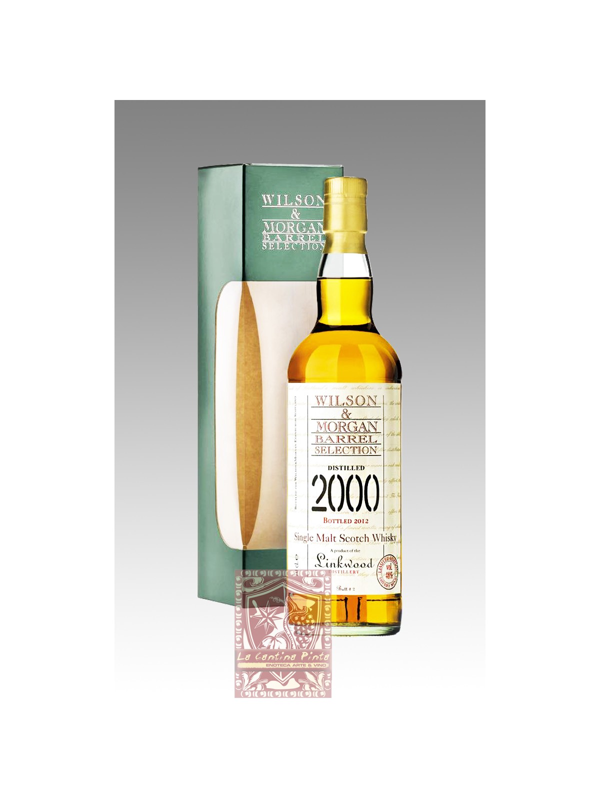WHISKY LINKWOOD 2000 WILSON & MORGAN BARREL SELECTION SHERRY WOOD