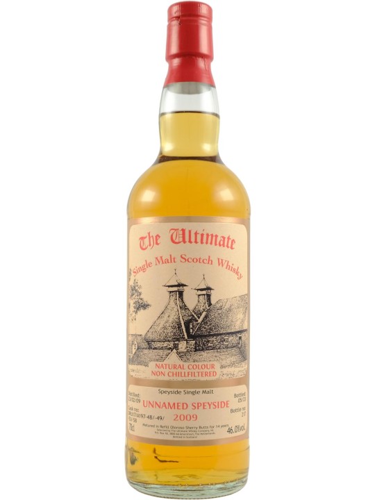 WHISKY SINGLE MALT UNNAMED SPEYSIDE 14 YEARS OLD THE ULTIMATE CASK DRU17/A197-48/49/53/58 2009