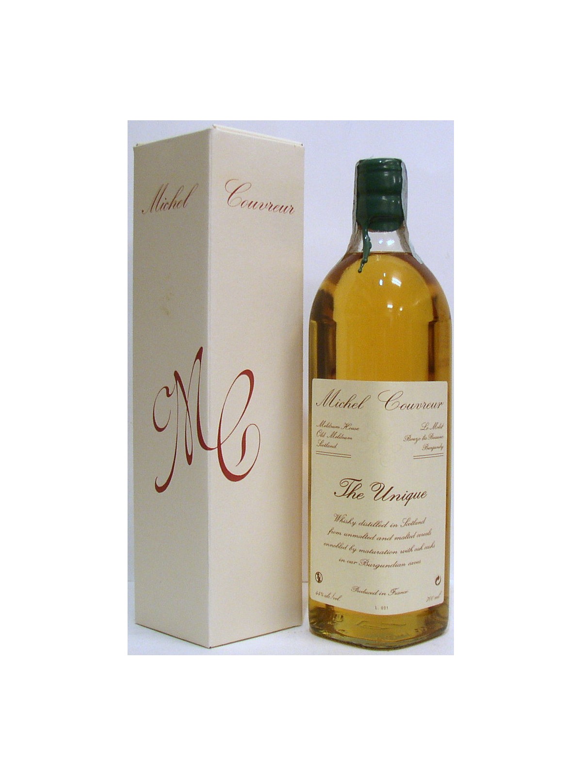 WHISKY MICHEL COUVREUR  THE UNIQUE