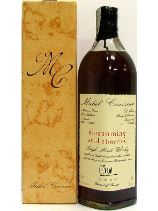 WHISKY MICHEL COUVREUR BLOSSOMING AULD SHERRIED  SINGLE MALT 14 Y.O.