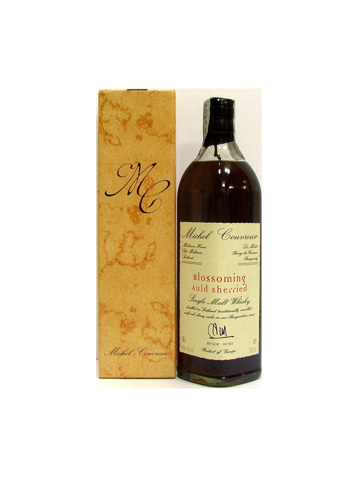 WHISKY MICHEL COUVREUR BLOSSOMING AULD SHERRIED  SINGLE MALT 14 Y.O.