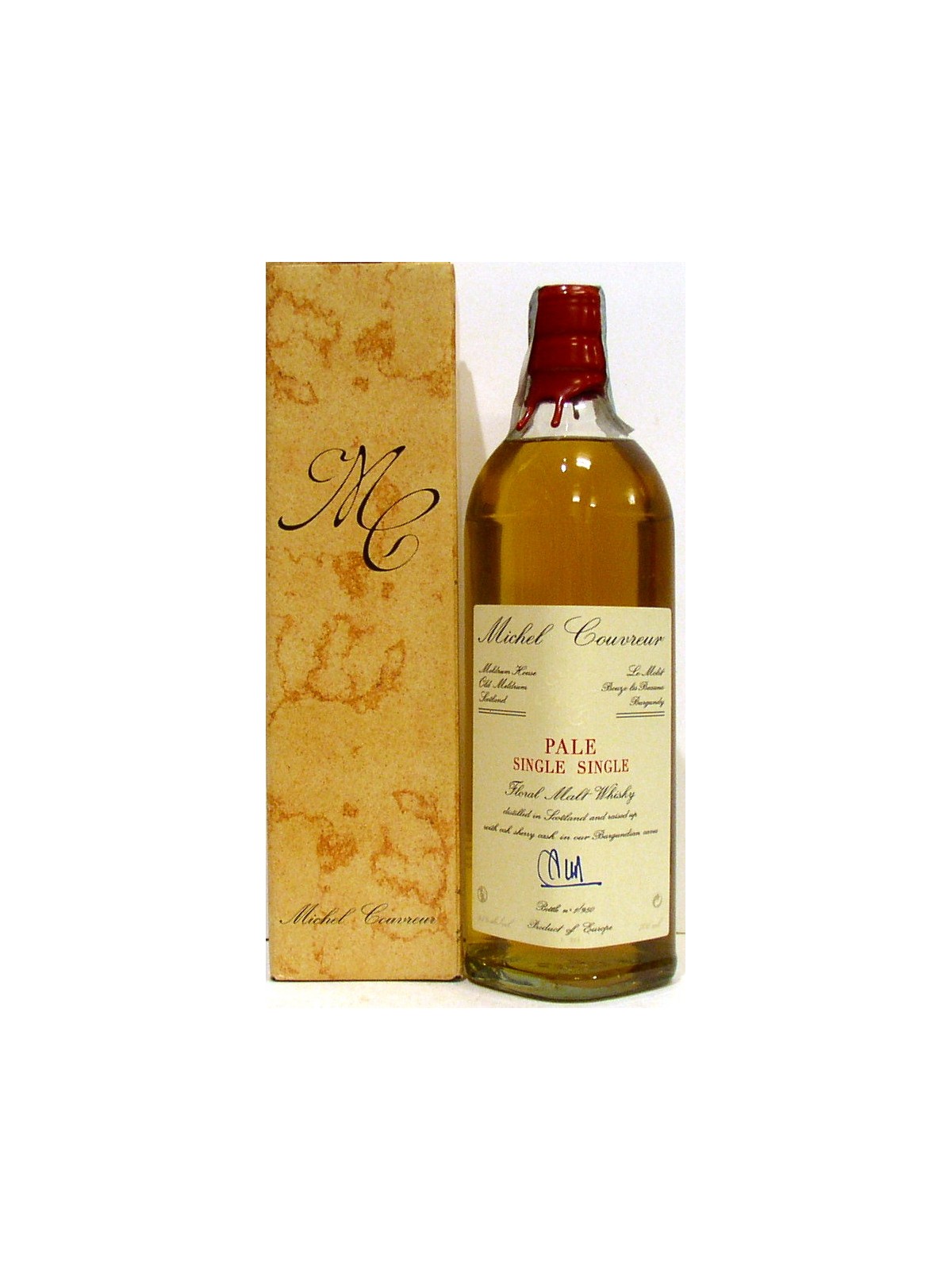 WHISKY MICHEL COUVREUR PALE SINGLE-SINGLE FLORAL MALT WHISKY