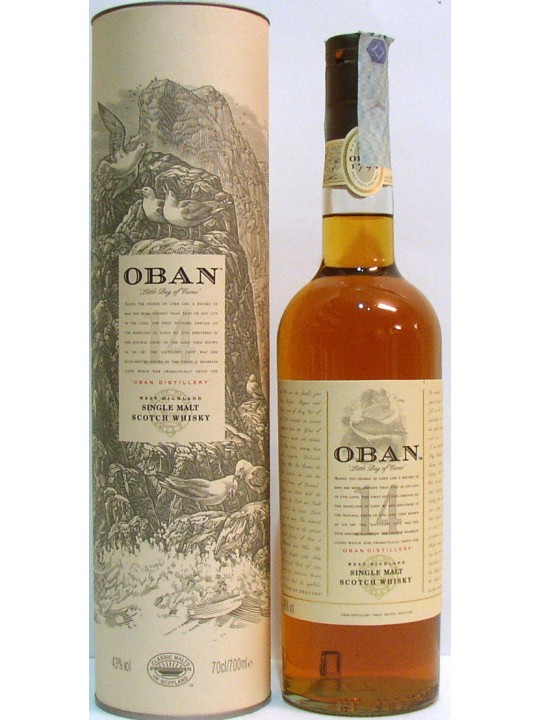 WHISKY OBAN  14 Y.O. WEST HIGHLAND SINGLE MALT