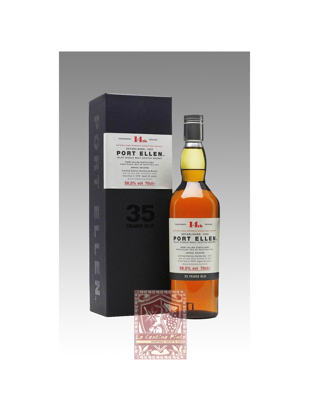 1978 PORT ELLEN 14th RELEASE 35 YEARS OLD ISLAY SINGLE MALT SCOTCH WHISKY
