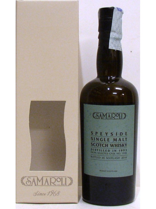 WHISKY SAMAROLI SPEYSIDE 1993 - 2014