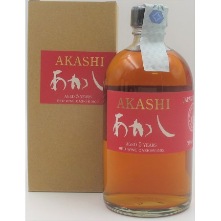 WHISKY SINGLE MALT 5 Y.O. RED WINE CASK WHITE OAK DISTILLERY AKASHI