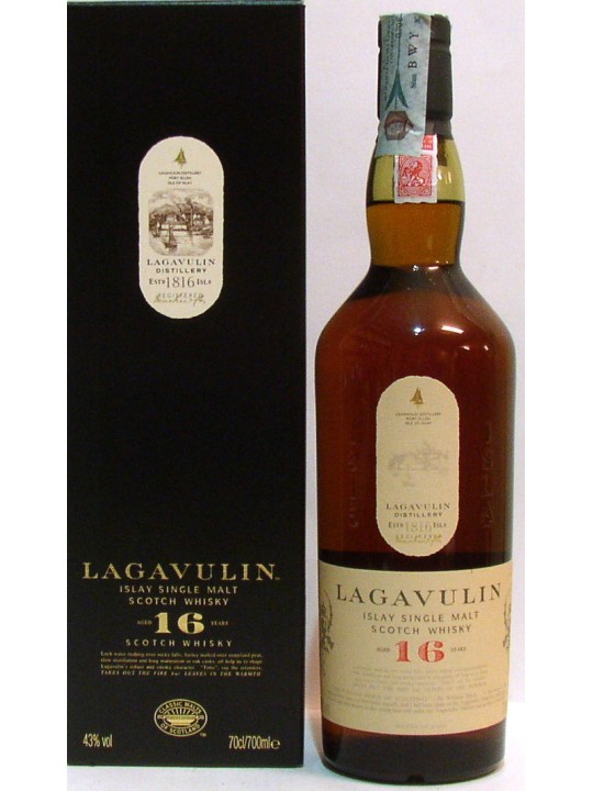 WHISKY SINGLE MALT LAGAVULIN 16 Y.O. ISLAY