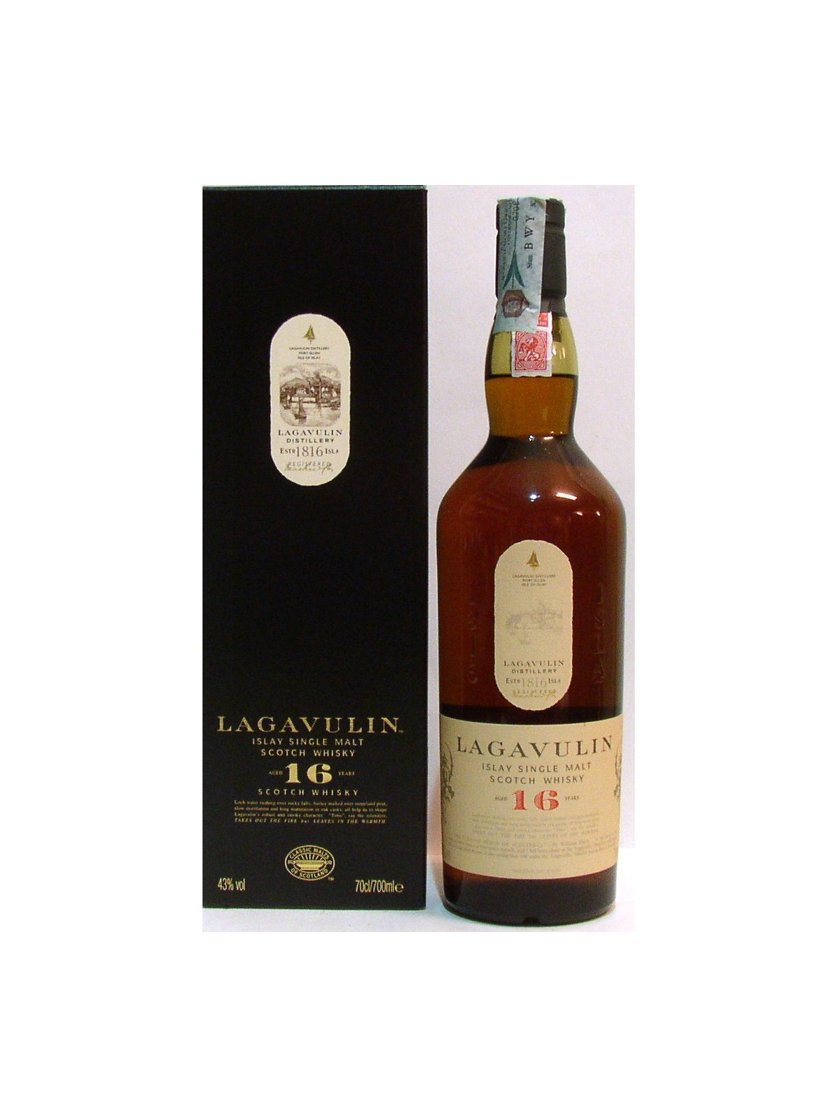 WHISKY SINGLE MALT LAGAVULIN 16 Y.O. ISLAY