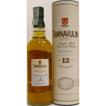 WHISKY SINGLE MALT TAMNAVULIN 12 Y.O. SPEYSIDE