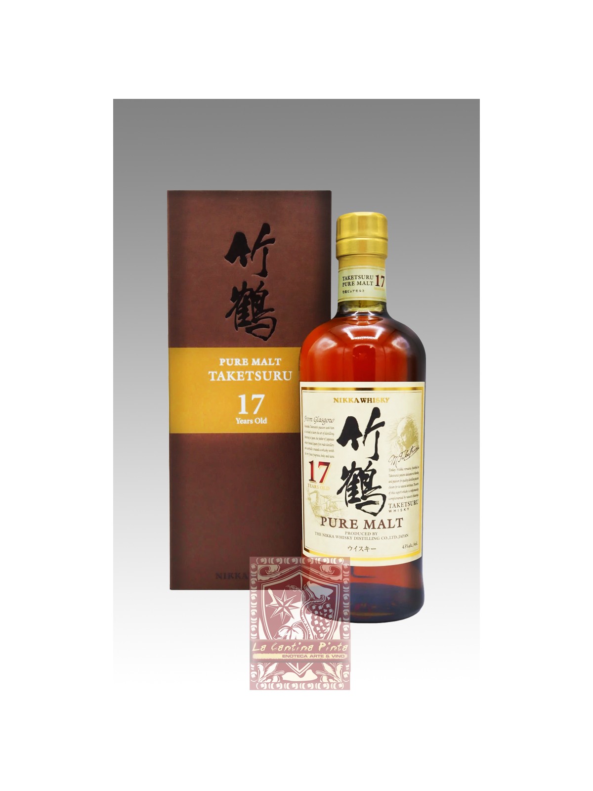 WHISKY TAKETSURU PURE MALT 17 Y.O. - NIKKA WHISKY