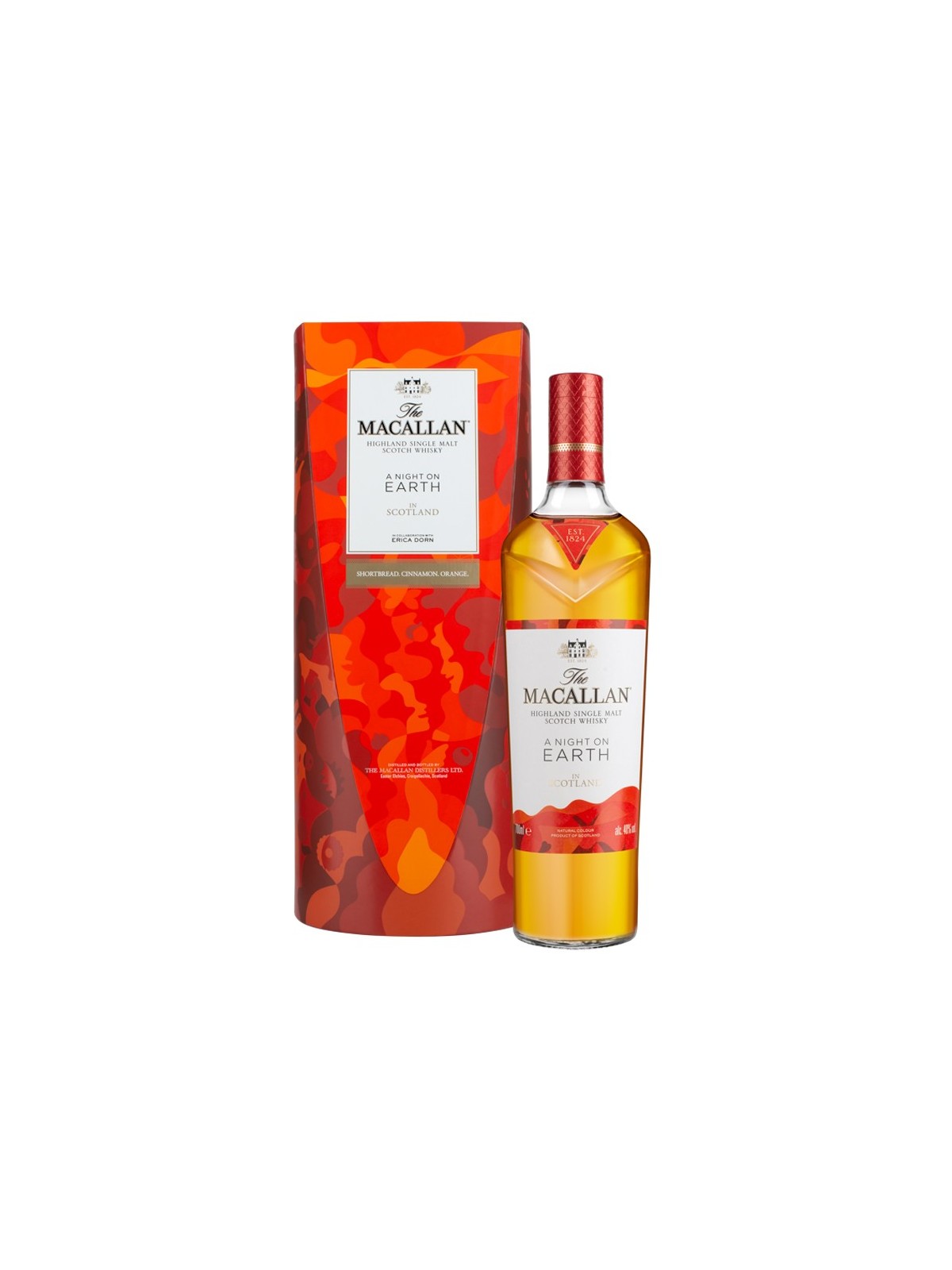 WHISKY THE MACALLAN A NIGHT ON HEART  43%