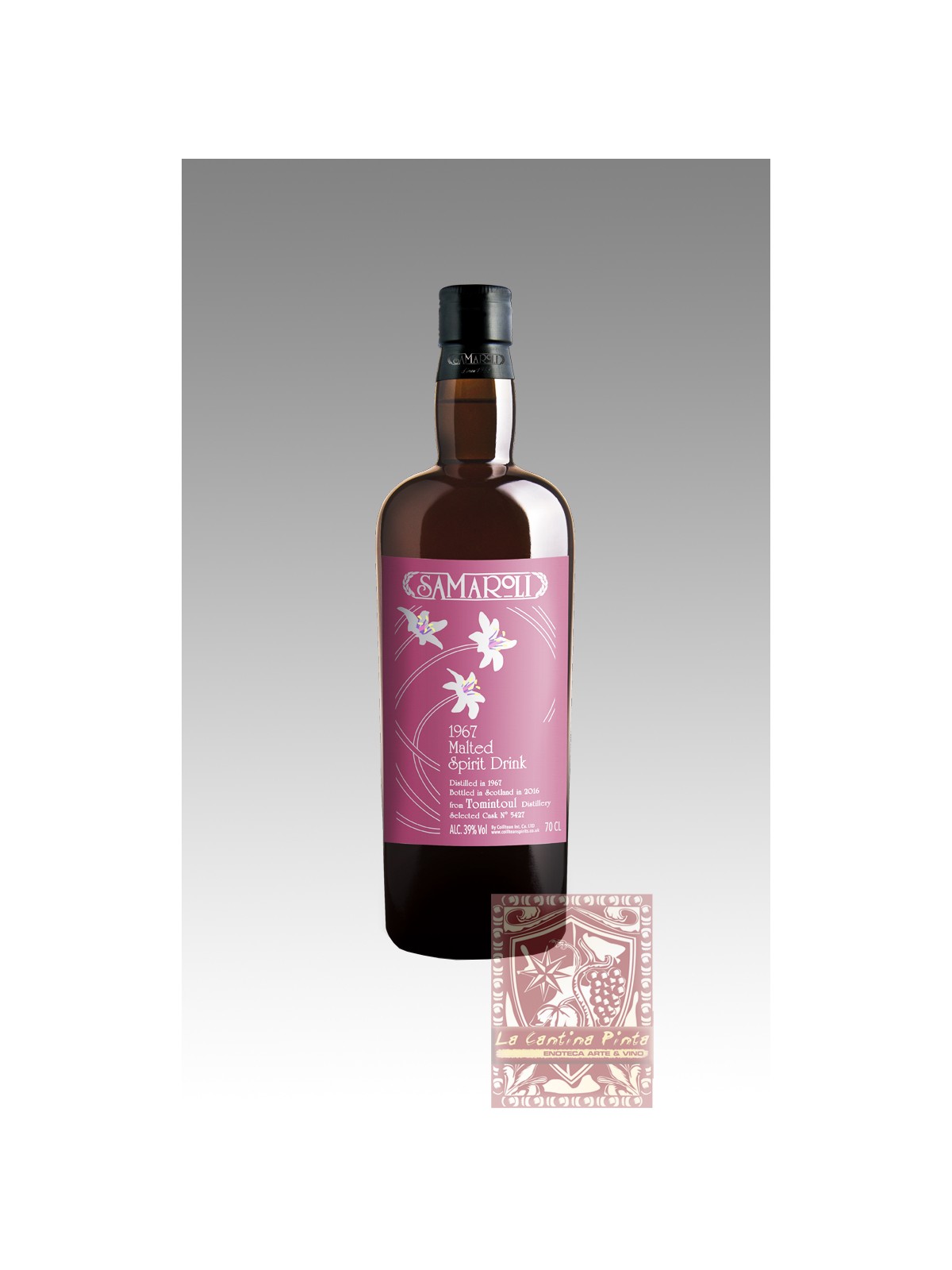 SPEYSIDE MALTED SPIRIT DRINK TOMINTOUL 1967 ED. 2016 SEL. CASK N° 5427 - SAMAROLI