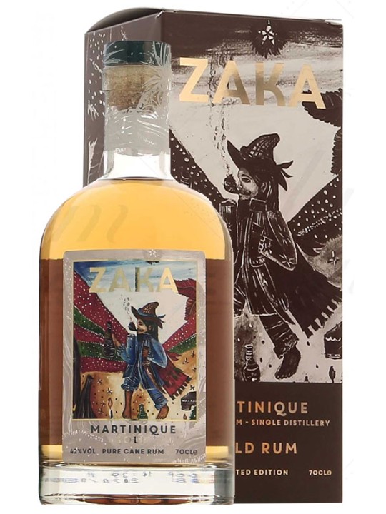 ZAKA RUM MARTINIQUE GOLD RUM