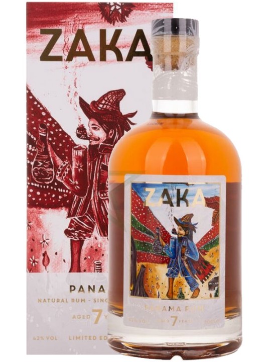 ZAKA RUM PANAMA 7 Y.O.