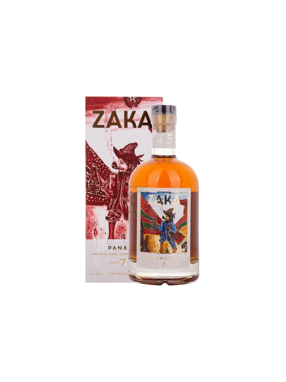 ZAKA RUM PANAMA 7 Y.O.