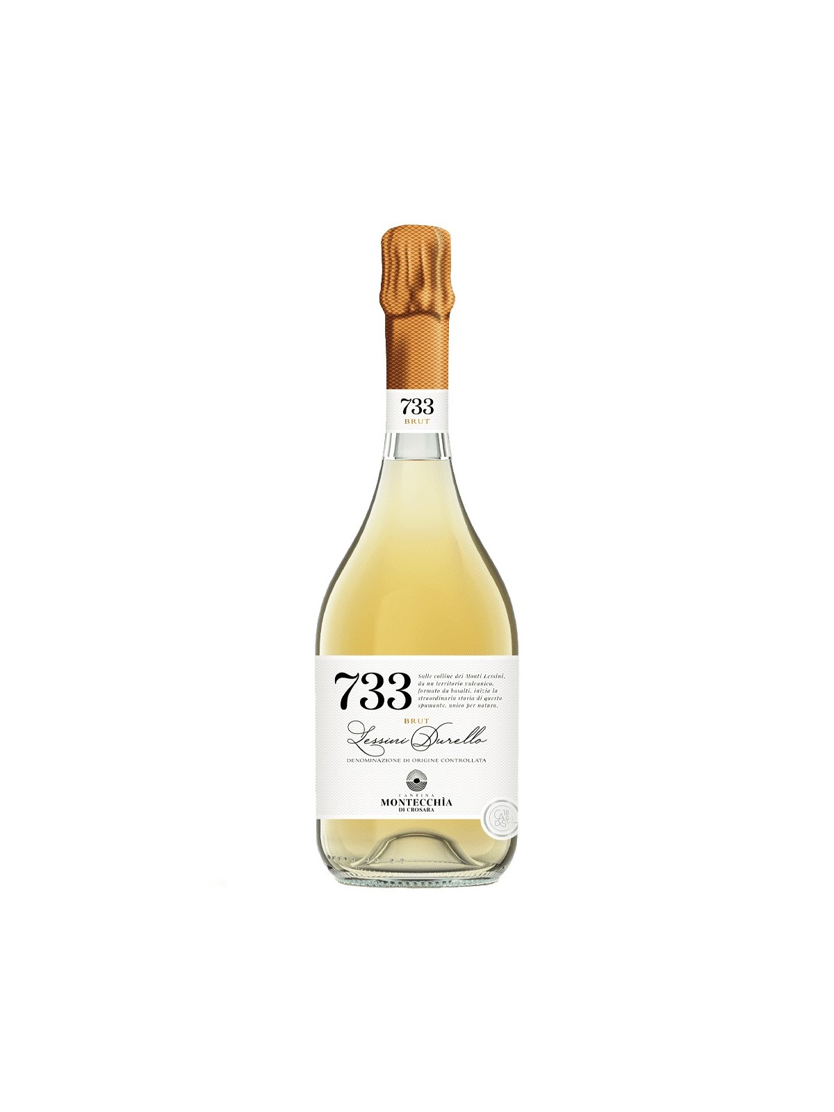 LESSINI DURELLO SPUMANTE BRUT 733 - CANTINA MONTECCHIA