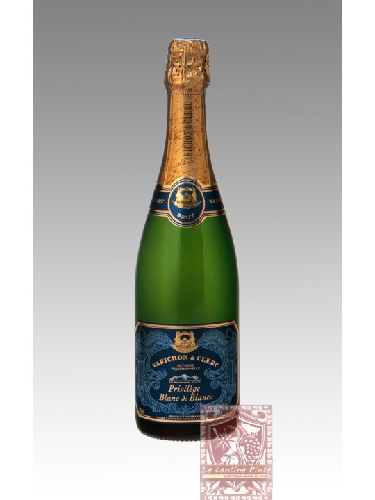 PRIVILEGE BLANC DE BLANCS  BRUT METHODE TRADITIONELLE - VARICHON & CLERC ,SAVOIE